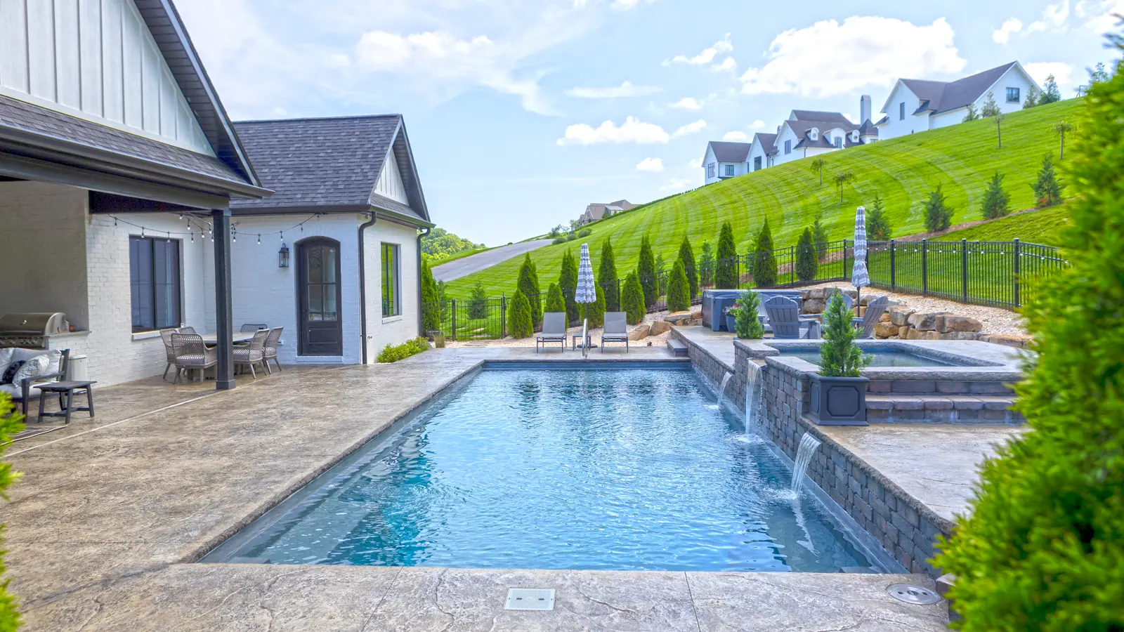 Cypress Pools & Spas: fiberglass pool installations for the Capital Region NY